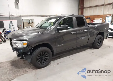 2020 Ram 1500 Big Horn 4X4 6'4 Box из США, поврежденный, VIN 1C6SRFBT6LN215289